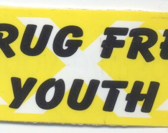 Drug Free Youth XXX Sticker