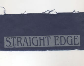 Straight Edge Patch