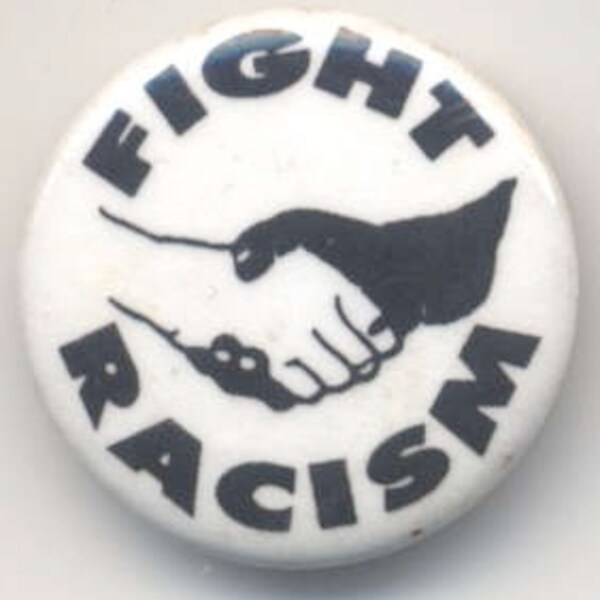 Fight Racism Pin