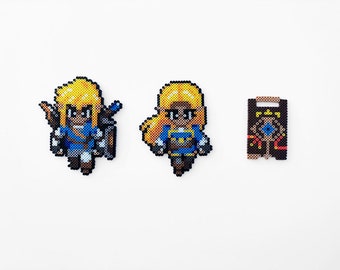 Legend of Zelda Breath of the Wild Pixel Sprites Perler Beads