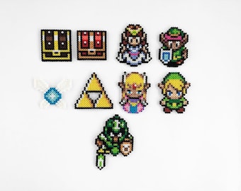 Legend of Zelda Pixel Perler Bead Sprites