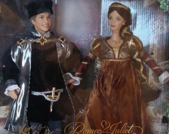 Barbie / Ken as Romeo & Juliet 1997 Ltd Edition 1st in series NRFB!