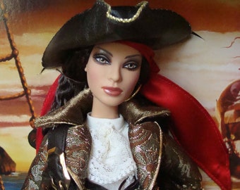 The PIRATE Gold Label Collector Barbie NRFB!