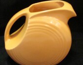 Vtg Fiesta Original yellow JUICE PITCHER Fiestaware HLC