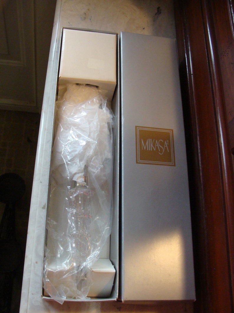 Austrian Crystal Handled CAKE SERVER Spatula by Mikasa