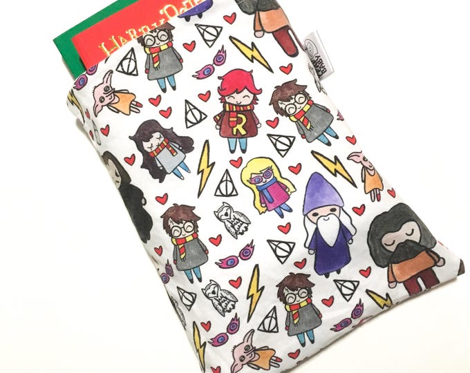 Harry Potter Book Sleeve Harry Potter Book Protector Harry Etsy
