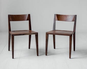 Short back dining chairs deals