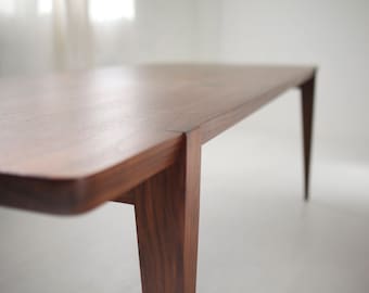 108" Oslo Dining Table in Oregon Walnut
