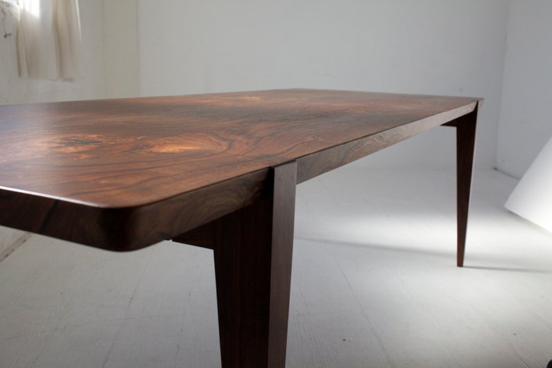 84 Oslo Dining Table in Oregon Walnut image 4