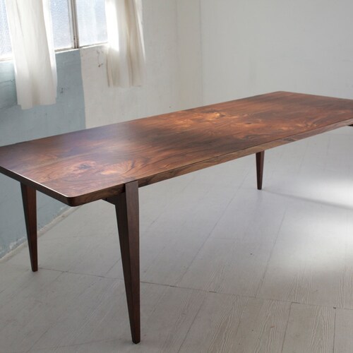 96 Oregon Walnut Oslo Dining Table Etsy