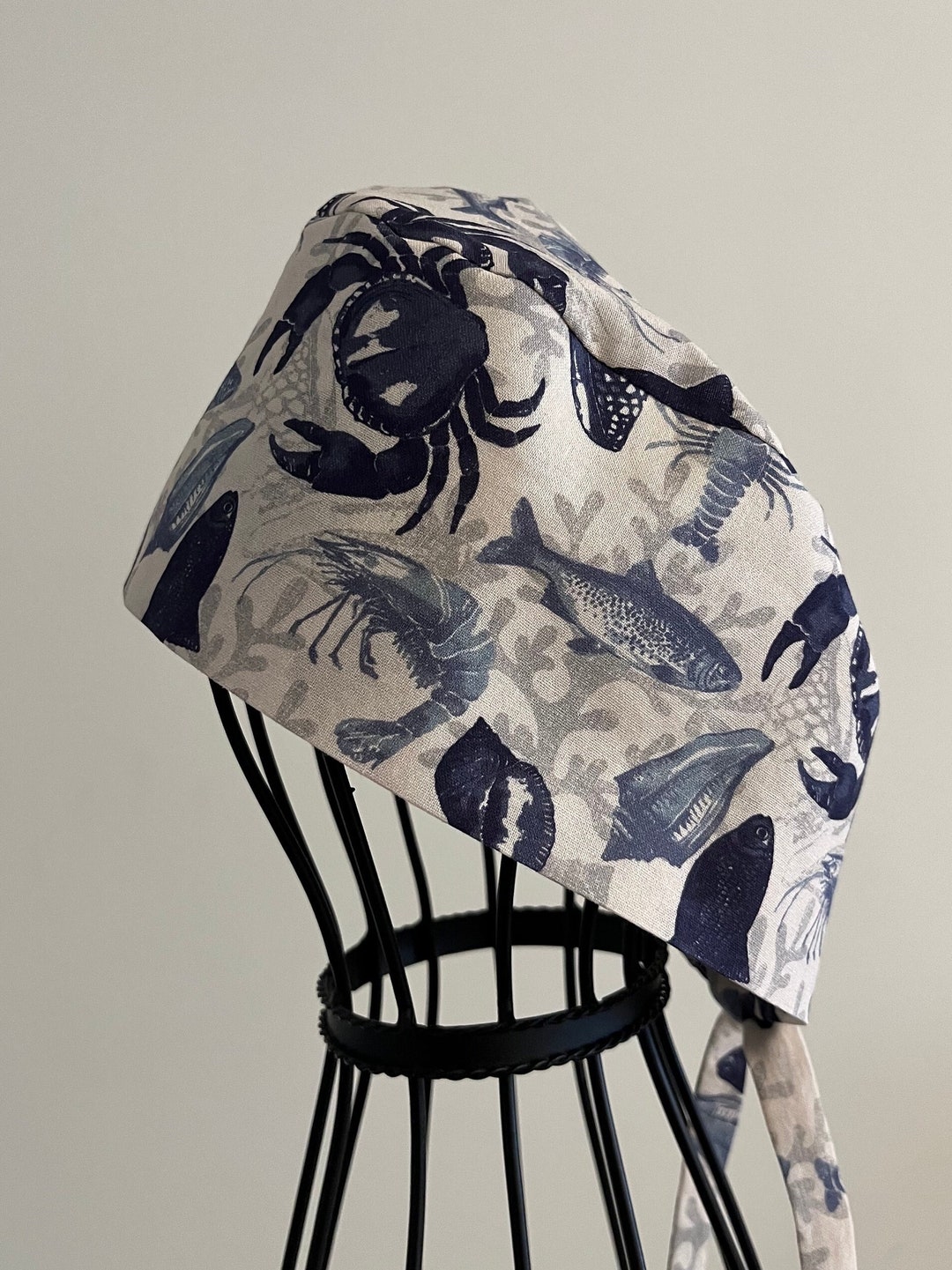 Crabs and Shells Scrub Caps & Surgical Caps: Women and Men - Etsy