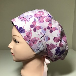 Women’s Butterfly Euro Scrub Caps & Surgical Caps