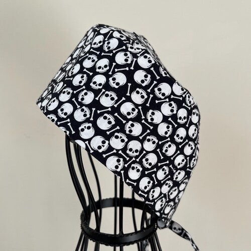 Halloween Skeleton Scrub Caps & Surgical Caps for Women and Men