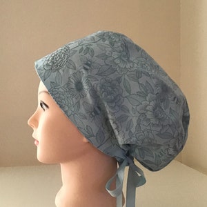 Women’s Flowers and Bumblebee Euro Scrub Caps & Surgical Caps