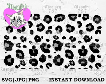 Cheetah Print SVG / 2 Layers