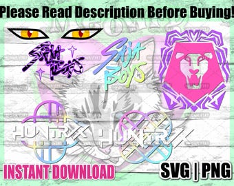 Kpop Demon Hunters Files (digital) SVG