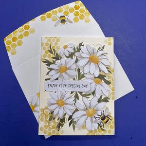 Birthday, Daisies, Birthday Wishes, Friendship,Flowers, 3D Card, Stampin&#39; up, Handmade