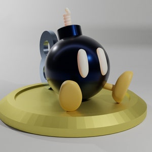 Bob-Omb DIY 3D プリント STL ファイル