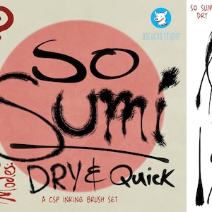 So Sumi - CSP Clip Studio Paint Brush
