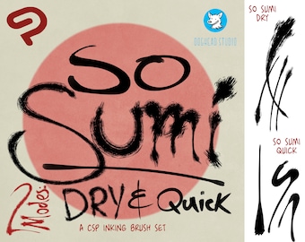 So Sumi - CSP Clip Studio Paint Brush