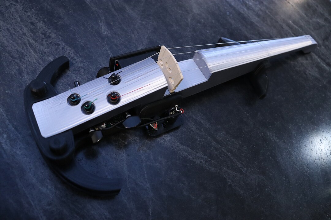 Crossbowstyle, 3D Printed Electric Violin With Case Etsy