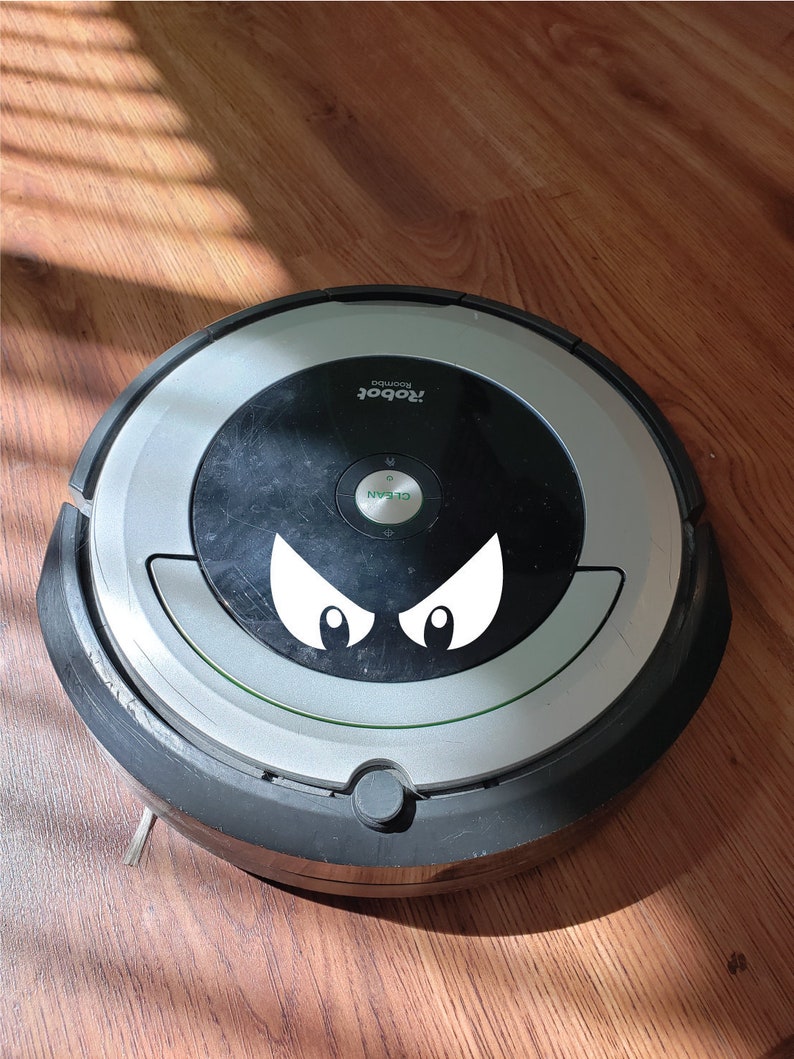 Angry Roomba/pareidolia Eyes Etsy UK