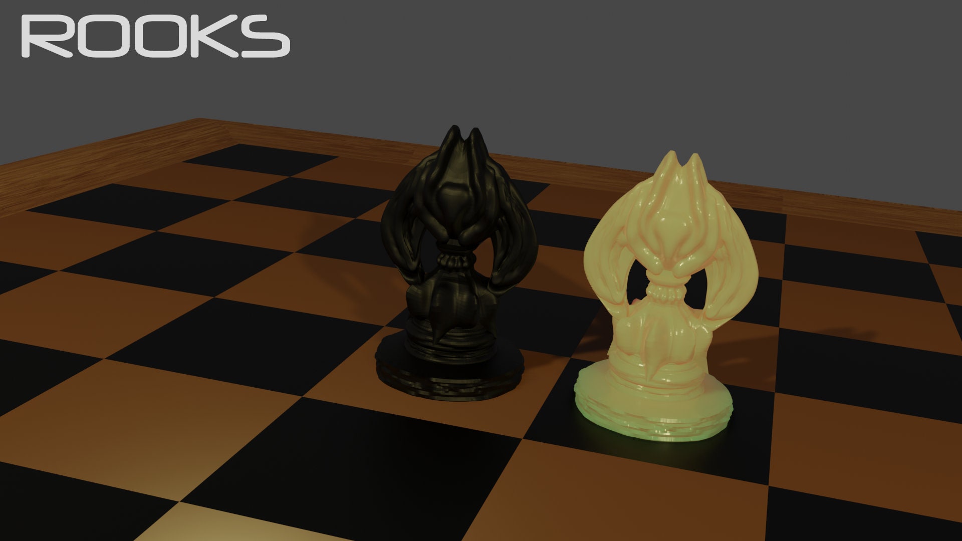 Cyber punk themed digital painting of a chess horse piece with a wedding  veil