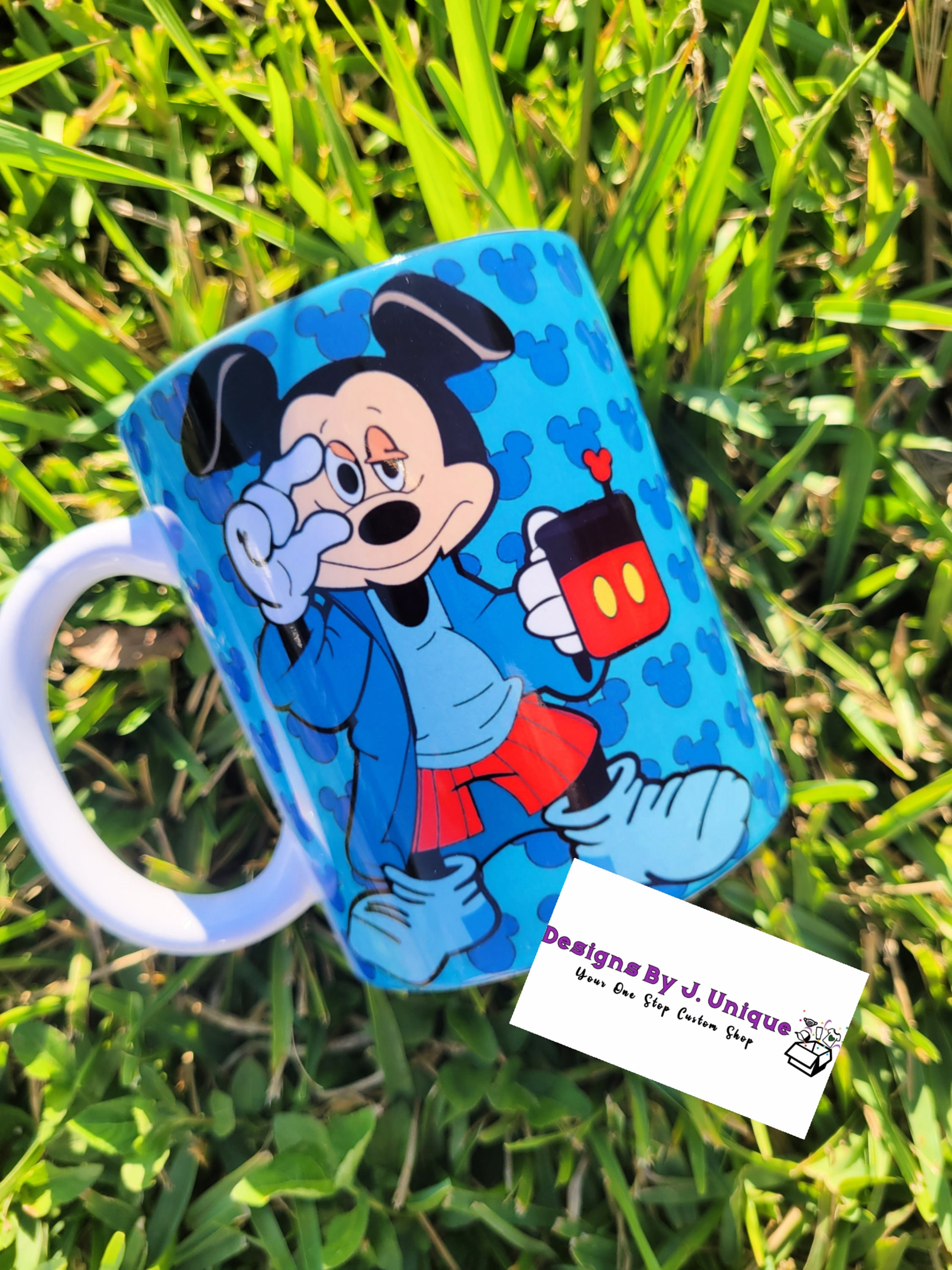 Wake up M Mouse Coffee Mug/ Ready To Ship!!