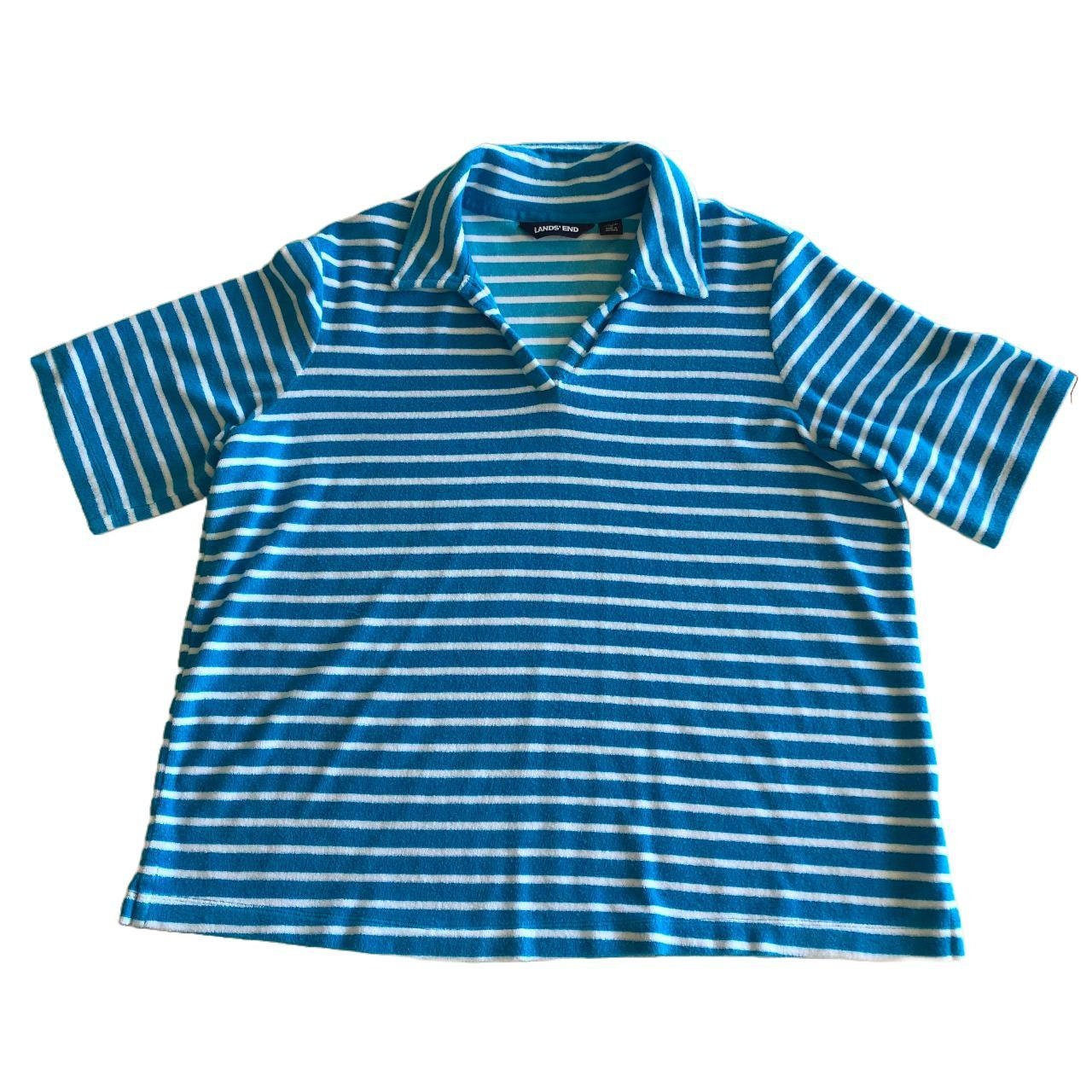 lands end dri fit polo