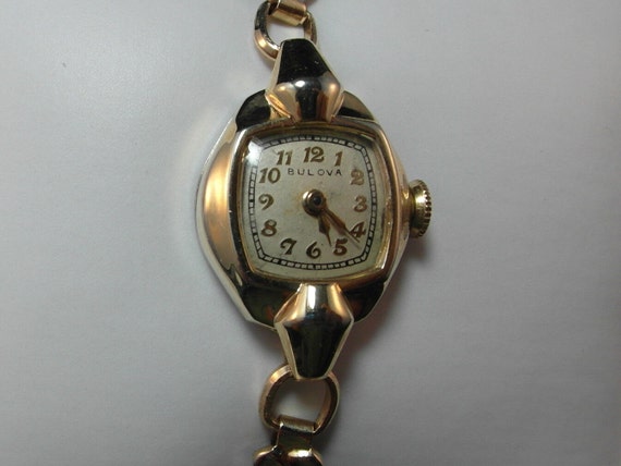 Bulova watch women's vintage hotsell
