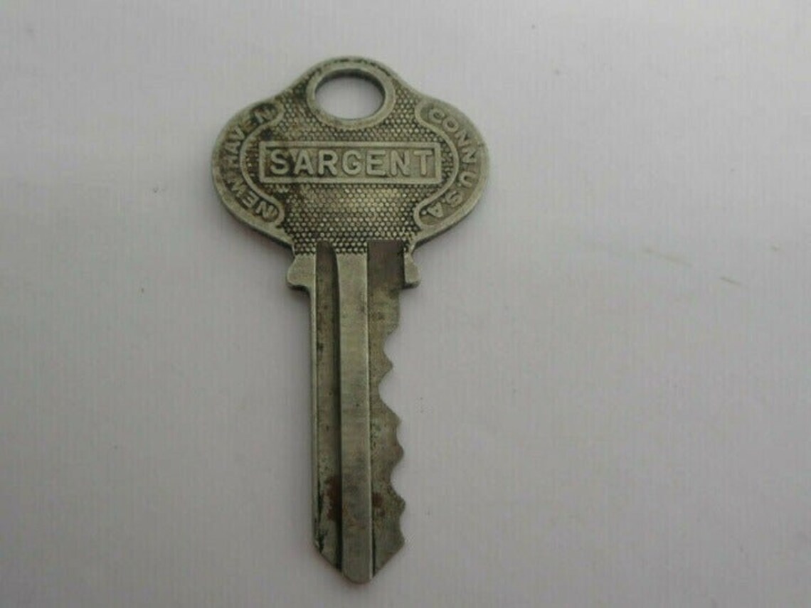 Vintage Sargent Keys Pair 1 Skeleton 152 Ornate Etsy