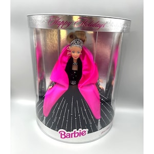 Barbie Happy Holidays 1998 Collector Edition Doll Rare Misprint On Original Box