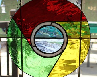 Google Chromium sun catcher