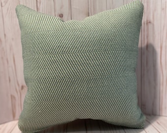 Green Pillow | Farmhouse Pillow  | Textured Pillow | Decorative Pillow | Spring Pillow