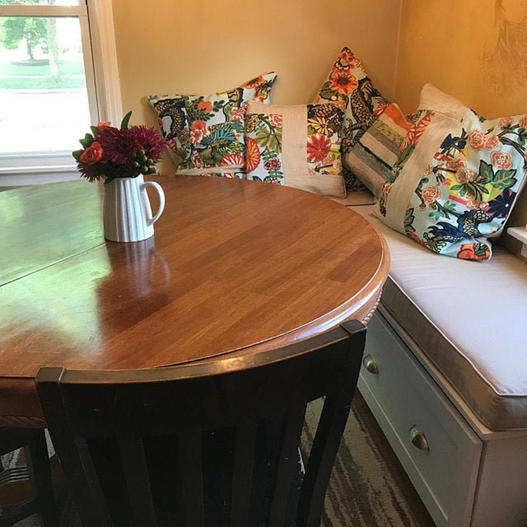 Kitchen Dining Cushions With Seat, Banquette Cushions, Nook Cushions, Bench Cushion // Custom