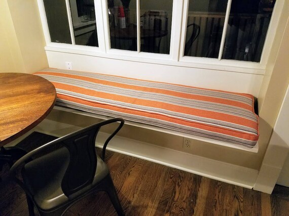 Window or Bench Seat Cushions Trapezoid Shape Custom Made EXAMPLE