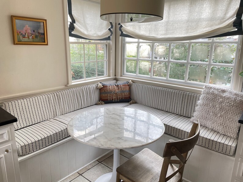 Kitchen Dining Cushions With Seat and Back Banquette Etsy