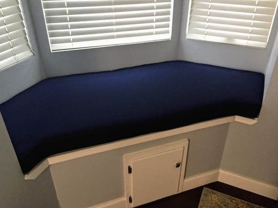 Window Or Bench Seat Cushions Trapezoid Shape Custom Made Etsy