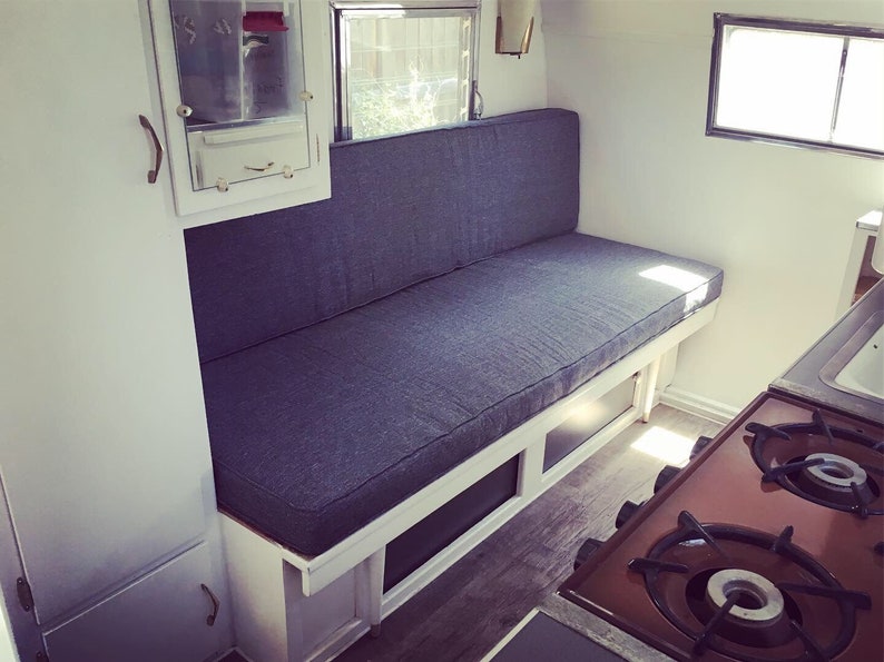 RV Trailer Bench Dining Banquette Cushions Custom Made EXAMPLE Etsy