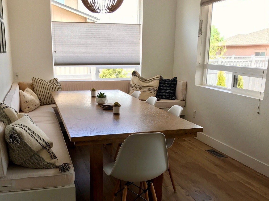 Kitchen Dining Cushions Banquette Nook Cushions Bench Etsy