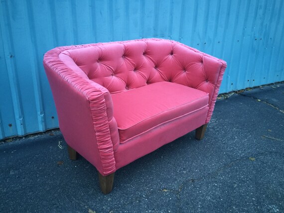 pink velvet loveseat sofa bed image settee loveseat pink velvet tufted custom etsy pink velvet loveseat sofa bed image settee loveseat pink velvet tufted custom etsy