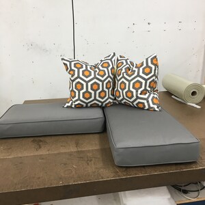 Window Seat Cushions, Bench Cushions, Custom Made EXAMPLE