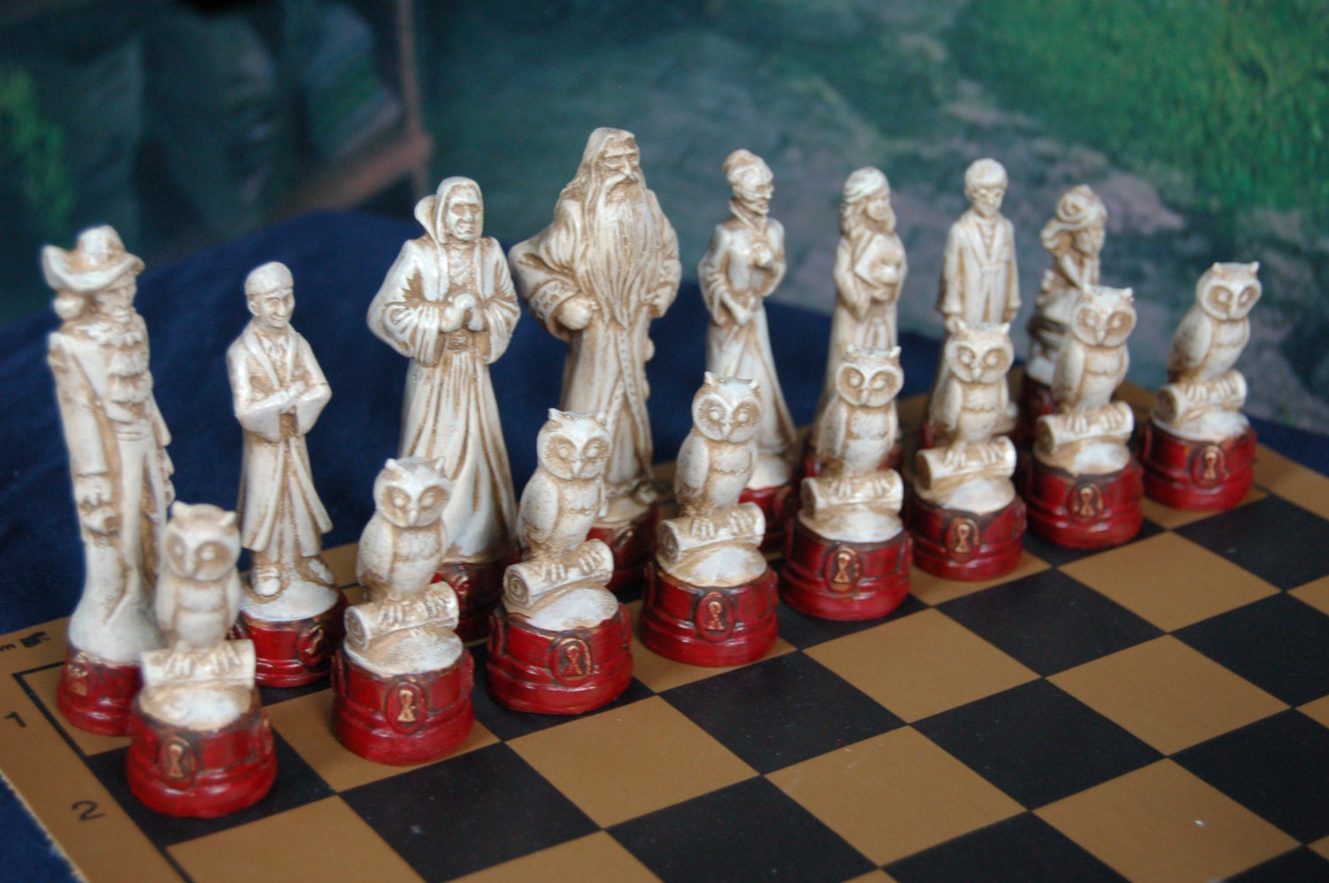 My Harry Potter Wizards' Chess Set Makeover