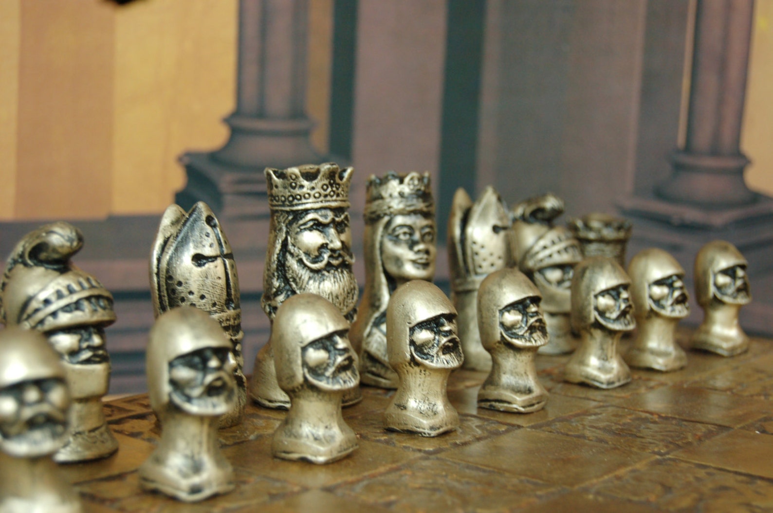 Regal Chess Set. Customisable Colours (pieces Only) - Etsy