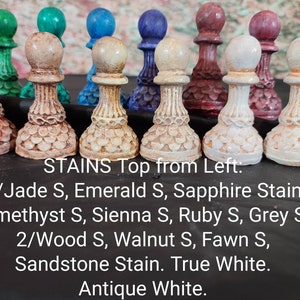 Regal Chess Set. Customisable Colours (pieces Only) - Etsy