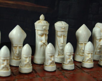 Gargoyles Chess Set, Customisable Colours pieces Only - Etsy