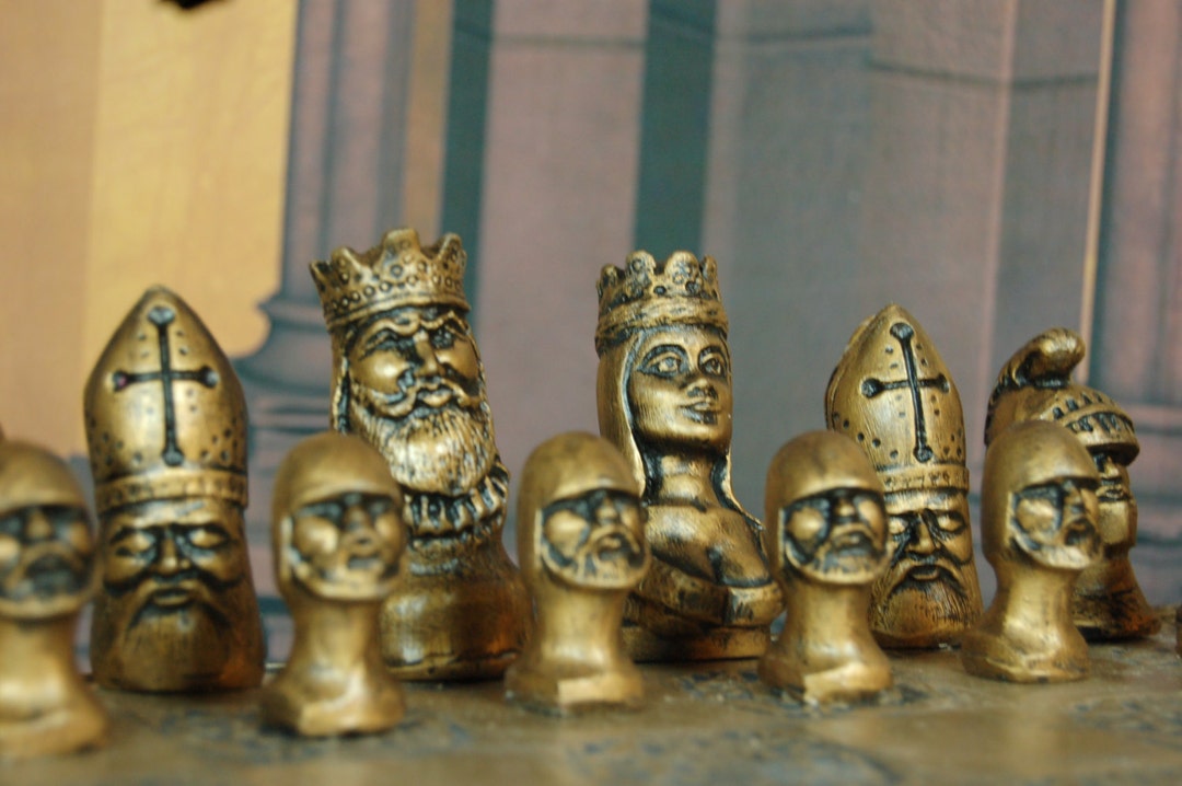 Regal Chess Set. Customisable Colours (pieces Only) - Etsy