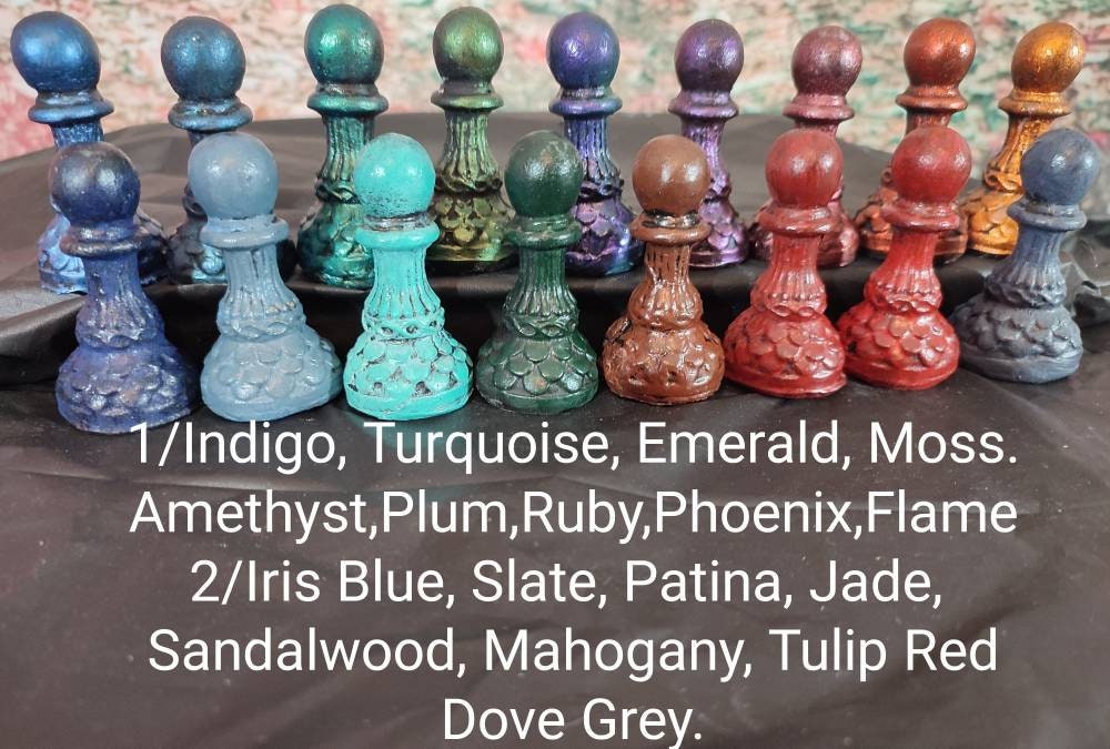 Regal Chess Set. Customisable Colours (pieces Only) - Etsy
