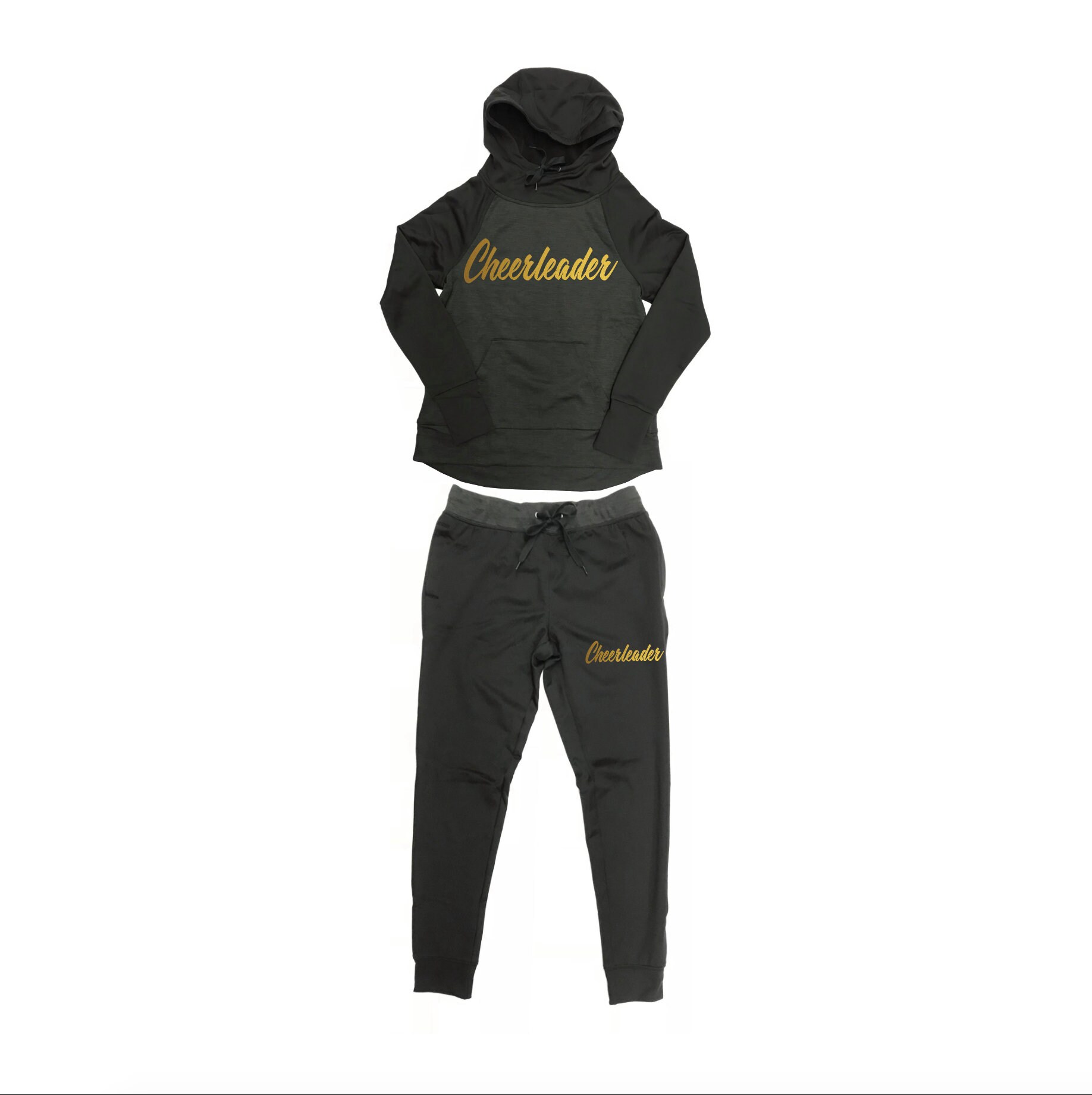 sweatpants with matching hoodie