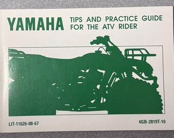 Manual del propietario del fabricante original de equipos originales Yamaha Kodiak 2000